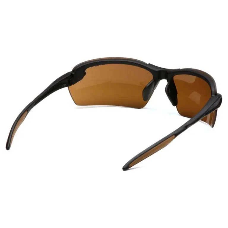 Pyramex Spokane Half-Frame Saftey Glasses Black/Sandstone Bronze Pyramex Spokane Half-Frame Saftey Glasses Black/Sandstone Bronze