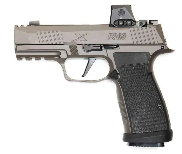 P365-AXG LEGION 9MM LUGER SEMI-AUTO HANDGUN WITH ROMEO-X COMPACT P365 AXG LEGION 9MM 3.1” BBL (3)17RD LEGION GRAY W/ROMEO-X P365-AXG LEGION 9MM LUGER SEMI-AUTO HANDGUN WITH ROMEO-X COMPACT P365 AXG LEGION 9MM 3.1” BBL (3)17RD LEGION GRAY W/ROMEO-X