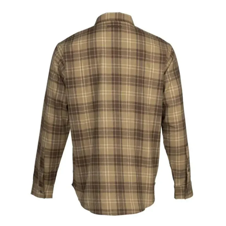 Browning SHT UPLAND FLANNEL TAN 2XL Browning SHT UPLAND FLANNEL TAN 2XL