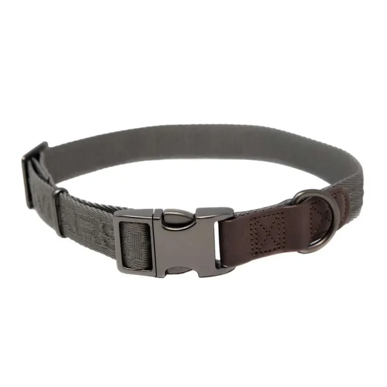 Higdon Adjustable Dog Collar (15in-23in) – Gun Metal Grey Higdon Adjustable Dog Collar (15in-23in) – Gun Metal Grey