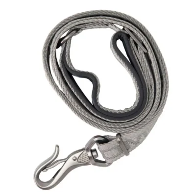 Higdon  Adjustable Dog Leash (47in-72in) – Gun Metal Grey