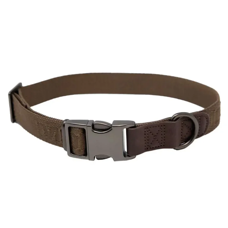 Higdon Adjustable Dog Collar (15in-23in) – Chocolate Brown Higdon Adjustable Dog Collar (15in-23in) – Chocolate Brown