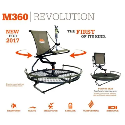 Revolution Hang On Stand Includes Safe-Link 35′ Safety Line