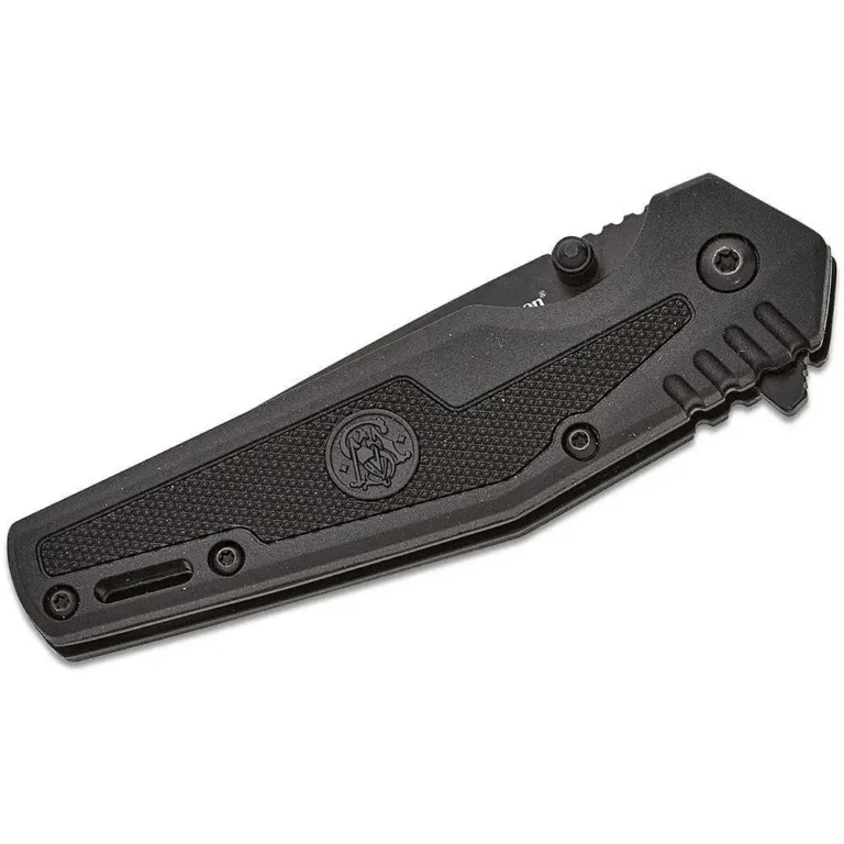 S&W KT SWAT Spring Assisted Drop Point – Box 3” Blade