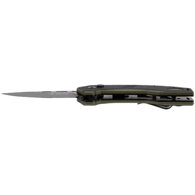 Telum Tactical Knife Incinerator OD Green/Black Automatic 3.5in S35V Blade Telum Tactical Knife Incinerator OD Green/Black Automatic 3.5in S35V Blade