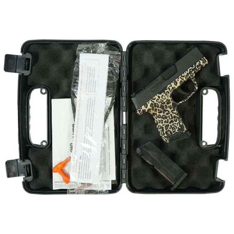 P365 9MM 3.1IN STRIKER X-RAY 3 10RD OPTIC READY Leopard Print P365 9MM 3.1IN STRIKER X-RAY 3 10RD OPTIC READY Leopard Print