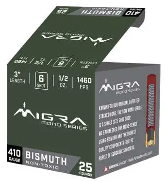 MIGRA BISMUTH MONO 410GA 3 11/16OZ #6 25/10 MIGRA BISMUTH MONO 410GA 3 11/16OZ #6 25/10