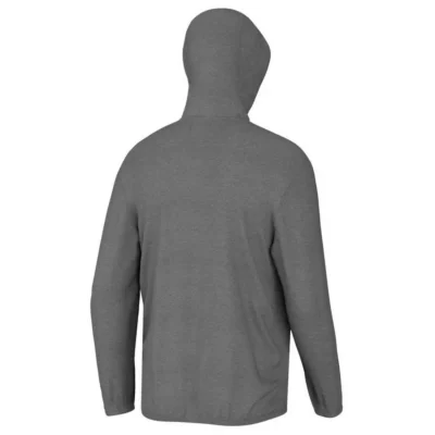 HUK HUK’D UP PERFORMANCE FLEECE HOODIE VOLC ASH HTHR S