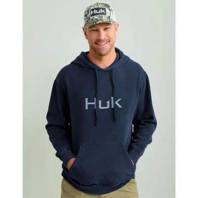 HUK HUK’D UP LOGO HOODIE NAVAL ACADEMY S
