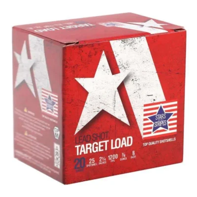 20 ga 2 3/4″ 7/8oz #8 Shot 1200fps 25/rd