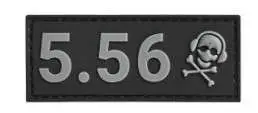 Caliber Patch 5.56 Gry/Black Caliber Patch 5.56 Gry/Black