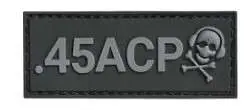 Caliber Patch 45ACP Gry/Black Caliber Patch 45ACP Gry/Black