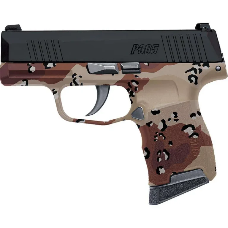 P365 9MM 3.1IN STRIKER Blk Base Frame & Slide Chocolate Chip Hydro Dip P365 9MM 3.1IN STRIKER Blk Base Frame & Slide Chocolate Chip Hydro Dip