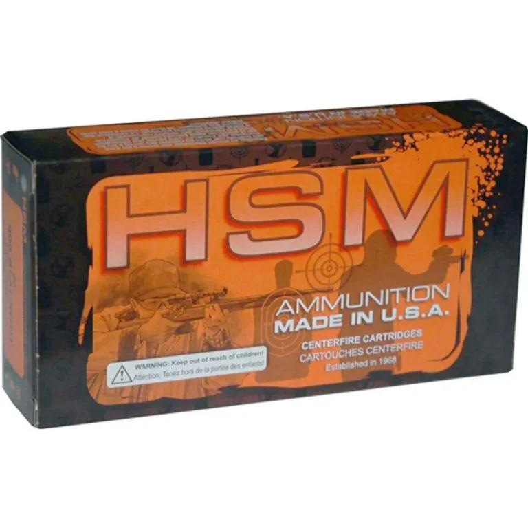 HSM Standard 444 Marlin 265 gr FP 20 Rounds Ammo HSM Standard 444 Marlin 265 gr FP 20 Rounds Ammo