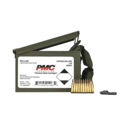 5.56 NATO 62gr GT w/Bandoleer 840 RD Metal Box (2-Metal Boxes) 1680 RDS