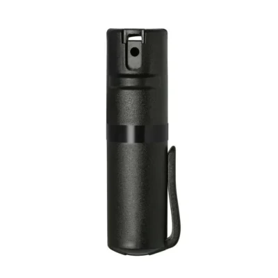 Pom Industries Maximum Strength Pepper Spray. Black, Clip Model, 6 in 1 Color Options. Self Defense.