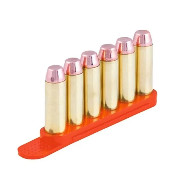 2 Pack QuickStrip CC Reload 6 Rnd.44/.45/.460 Orange Urethane 2 Pack QuickStrip CC Reload 6 Rnd.44/.45/.460 Orange Urethane