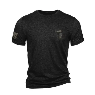 Nine Line Tactical Trash Panda Black Triblend T-Shirt/ XLarge