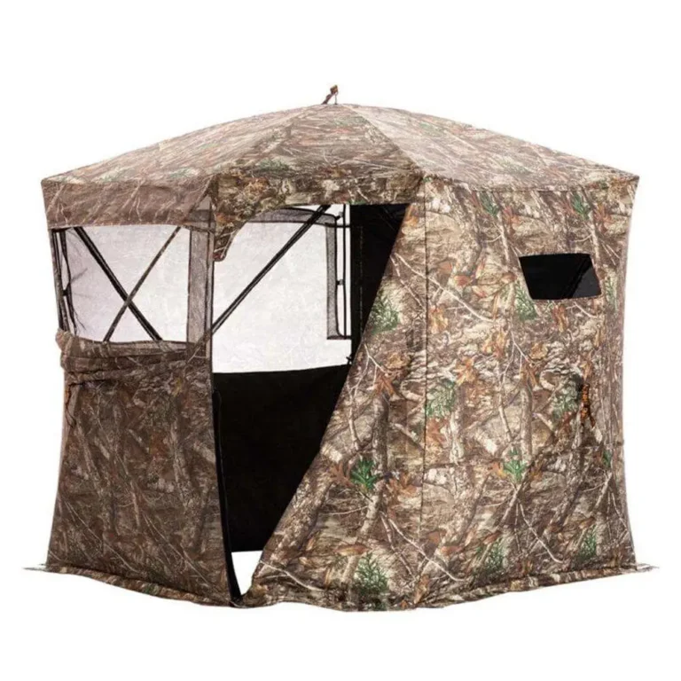 Rhino 180 Pro FD RTE- 180 See Through Blind w/ Full Size Door-Realtree Edge Rhino 180 Pro FD RTE- 180 See Through Blind w/ Full Size Door-Realtree Edge