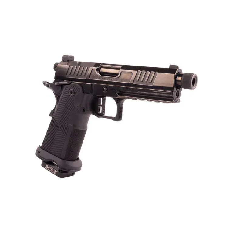 AF1911-ROMULUS 9MM 4.25in Polished RMSc Cut Threaded Barrel AF1911-ROMULUS 9MM 4.25in Polished RMSc Cut Threaded Barrel