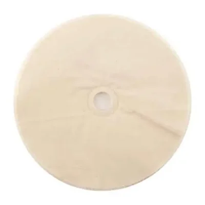 MUSLIN WHEELS MUSLIN POLISHING WHEEL, LOOSE, 8” X 20-PLY, 3/4” ARBOR