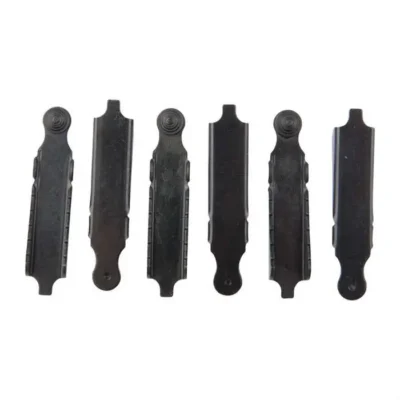 RIFLE REAR SIGHT ELEVATORS REAR SIGHT LONG DOUBLE STEP ELEVATORS BLACK 6 PACK