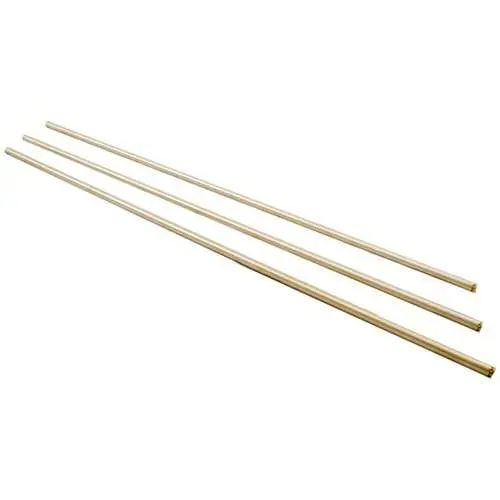 .22 BRASS MAGAZINE TUBES TUBE MAGAZINE, BRASS, .22LR, .350” OD X 24” L, 3 PACK .22 BRASS MAGAZINE TUBES TUBE MAGAZINE, BRASS, .22LR, .350” OD X 24” L, 3 PACK