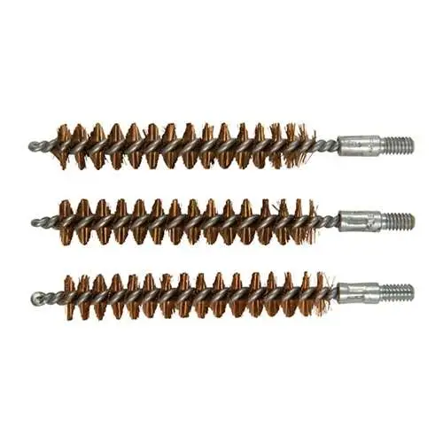 STANDARD LINE BRONZE BORE BRUSHES FOR RIFLE STANDARD LINE BRONZE RIFLE BRUSH 38 CALIBER 3 PACK STANDARD LINE BRONZE BORE BRUSHES FOR RIFLE STANDARD LINE BRONZE RIFLE BRUSH 38 CALIBER 3 PACK