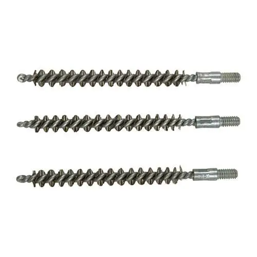 STANDARD LINE STAINLESS STEEL CENTER FIRE RIFLE BORE BRUSHES STANDARD LINE STAINLESS 243/25 CALIBER RIFLE BRUSH 3 PACK