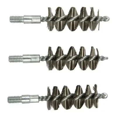 STANDARD LINE STAINLESS STEEL HANDGUN BORE BRUSHES STANDARD LINE BRUSH, .50 CALIBER HANDGUN, SS, 3 PACK