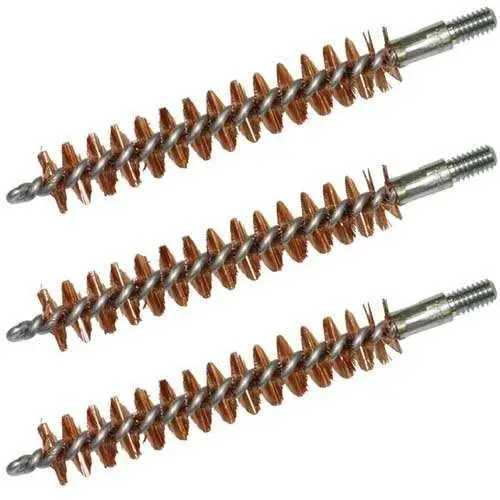 BRONZE RIFLE CHAMBER BRUSHES CHAMBER BRUSH, BRONZE, .222/.223 REM/300 AAC, 3 PACK
