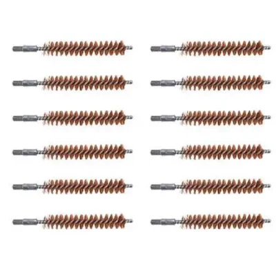 BRONZE RIFLE CHAMBER BRUSHES CHAMBER BRUSH, BRONZE, .222/.223 REM/300 AAC, 12 PACK