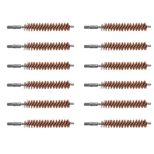 BRONZE RIFLE CHAMBER BRUSHES CHAMBER BRUSH, BRONZE, .222/.223 REM/300 AAC, 12 PACK