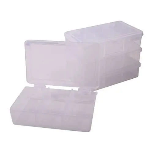 COMPARTMENT BOXES STORAGE BIN, 6 COMPARTMENT, 4-1/2”X2-3/4”X1-1/4”, 4 PK COMPARTMENT BOXES STORAGE BIN, 6 COMPARTMENT, 4-1/2”X2-3/4”X1-1/4”, 4 PK