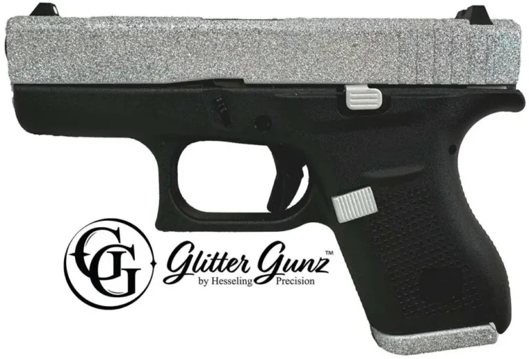 GLOCK 42 380ACP 3.25 GLITTER GUN DIAMOND GLOCK 42 380ACP 3.25 GLITTER GUN DIAMOND
