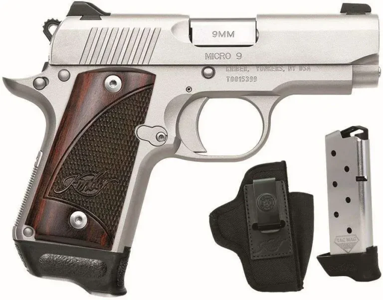 KIMBER MICRO 9 SS ROSEWOOD RTC 9MM 3.15