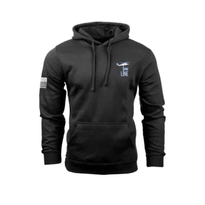 Nine Line Belt Fed Black Hoodie/ 2XLarge