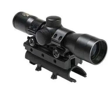 SKS Combo  Tri Mount 4×30 Comp Scope 1″ Rings