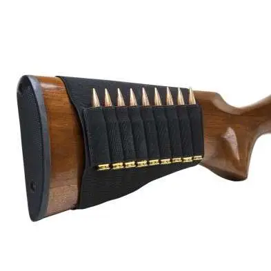 Vism Rifle Stock Cartridge Pouch Black