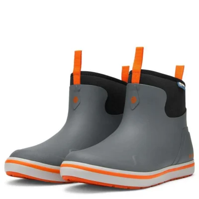 Lacrosse Alpha Deck Boot 6” Gray/Orange Size 10