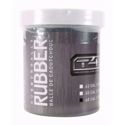 Umarex T4E – Rubber Ball – Black – 100 ct