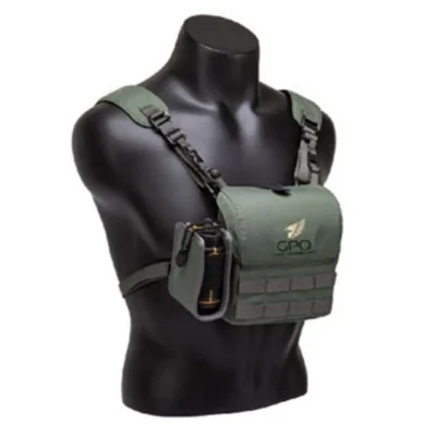 POLARIZ 10×42 Bundle10x42 Green-Black w Harness & Tpd.  Adpt.