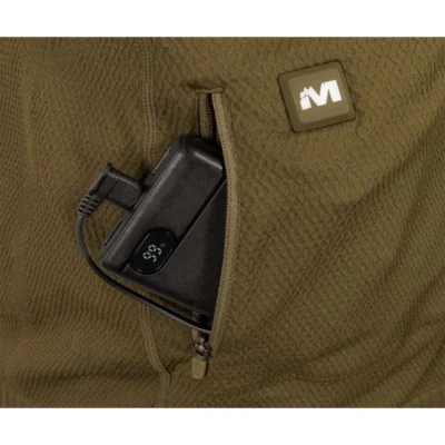 NUCLEUS HEATED VEST BROWN CLAY XL