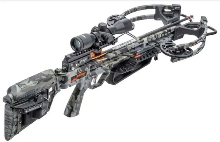 Wicked Ridge Invader M1 De-Cock Crossbow Package ACU50 Sled Pro View 400 Scope Peak Camo Wicked Ridge Invader M1 De-Cock Crossbow Package ACU50 Sled Pro View 400 Scope Peak Camo
