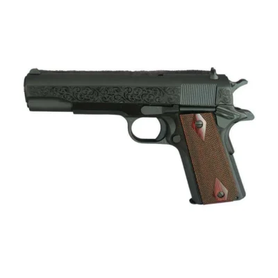 Gov’t Model .45 ACP 5in Brl Blued Filigree Frame & Barrel