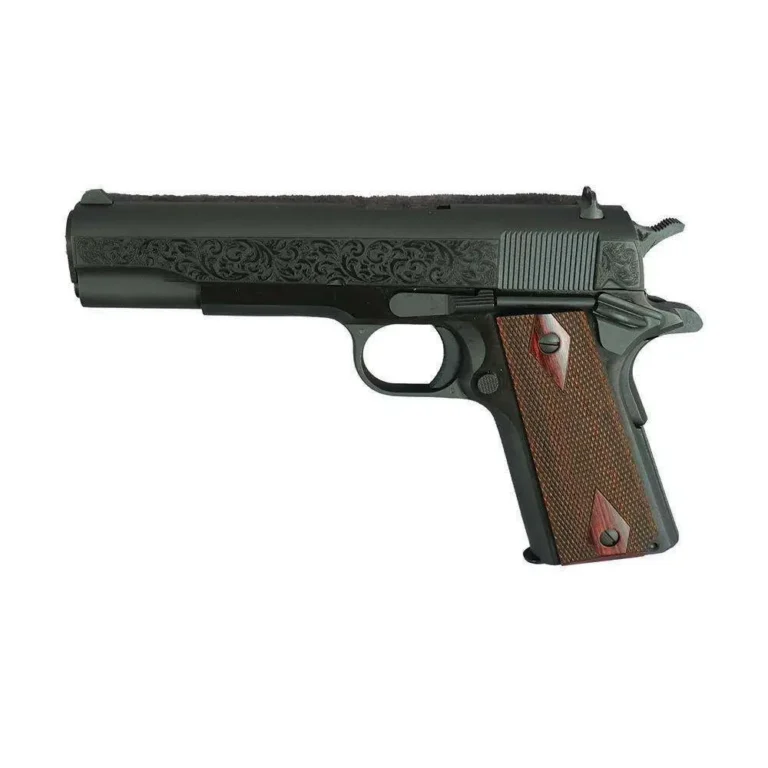 Gov’t Model .45 ACP 5in Brl Blued Filigree Frame & Barrel