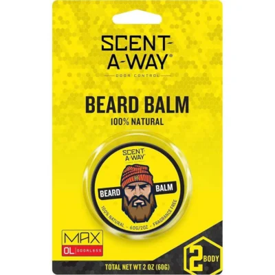 HUNTERS SPECIALTY SCENT-A-WAY BEARD BALM