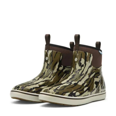 Lacrosse Alpha Deck Boot 6” Mossy Oak Original Bottomland 8