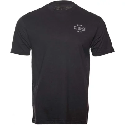L&S Heritage Tee Black XL