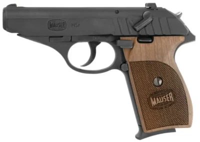 BLG MAUSER HSr 22LR BLK WOOD GRIPS
